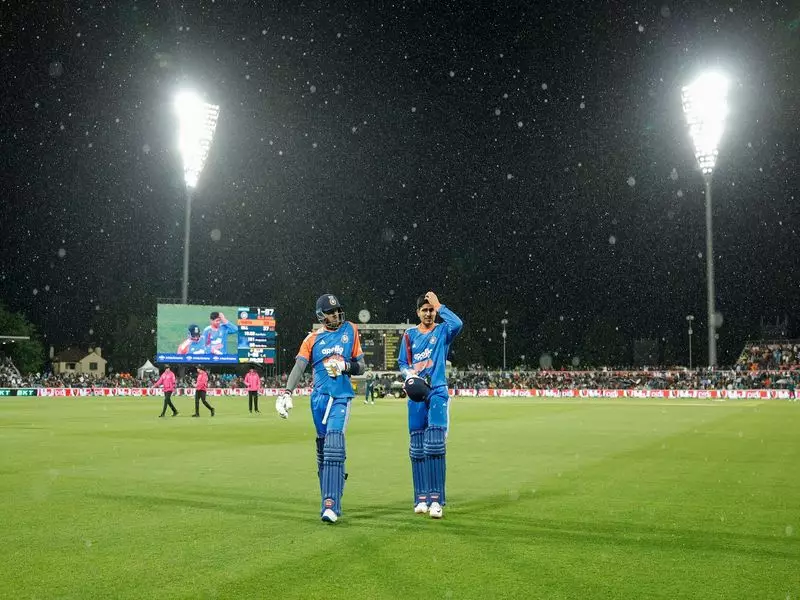 Rain Plays Spoilsport: First India vs Australia T20I Abandoned Without a Ball Bowled at Manuka Oval