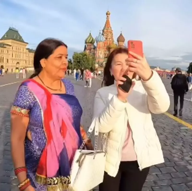 Rajasthani Mom Becomes Russia's Favorite Celebrity Overnight