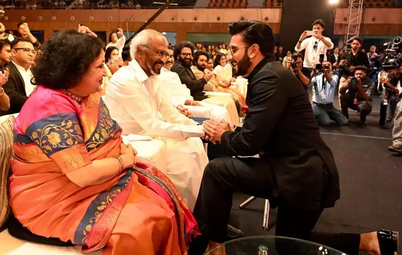 Rajinikanth Honored with Icon Award at Star-Studded IFFI 2023 Closing