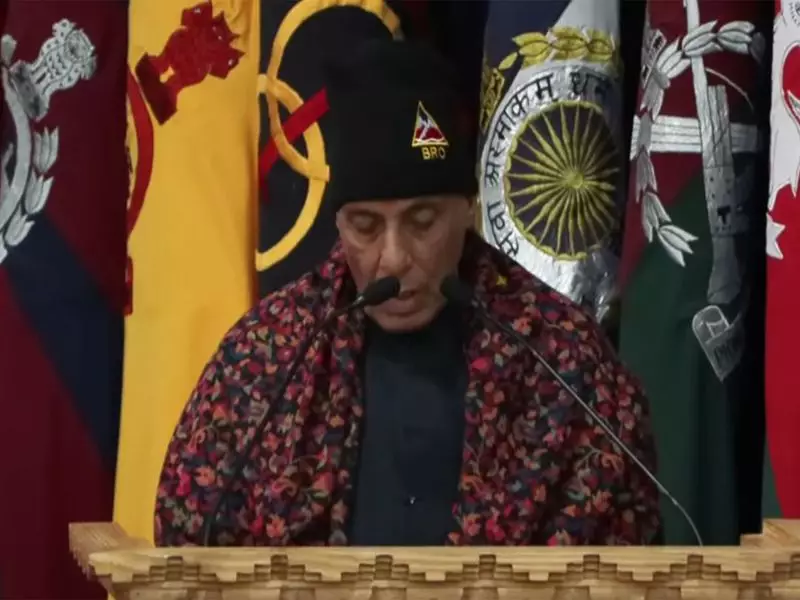 Rajnath Singh Inaugurates 125 BRO Infrastructure Projects in Ladakh