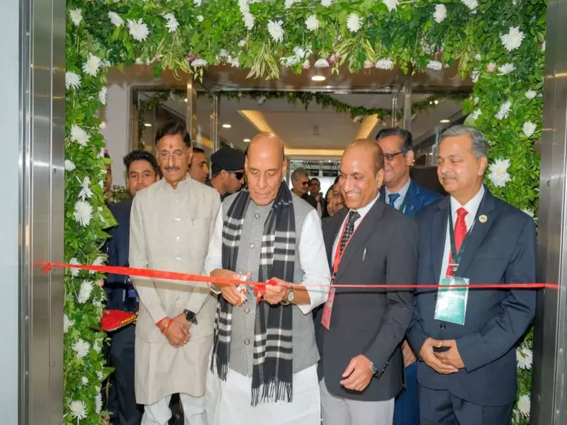 Rajnath Singh Inaugurates Defence PSU Bhavan at World Trade Centre