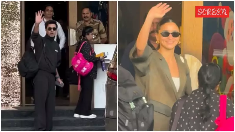 Ranbir Kapoor Ditches Moustache, Jets Off with Alia Bhatt & Raha for New Year 2026