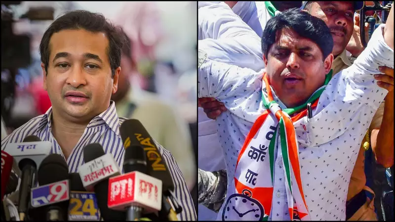 Rane Brothers Clash Over Cash Seizure Controversy in Maharashtra