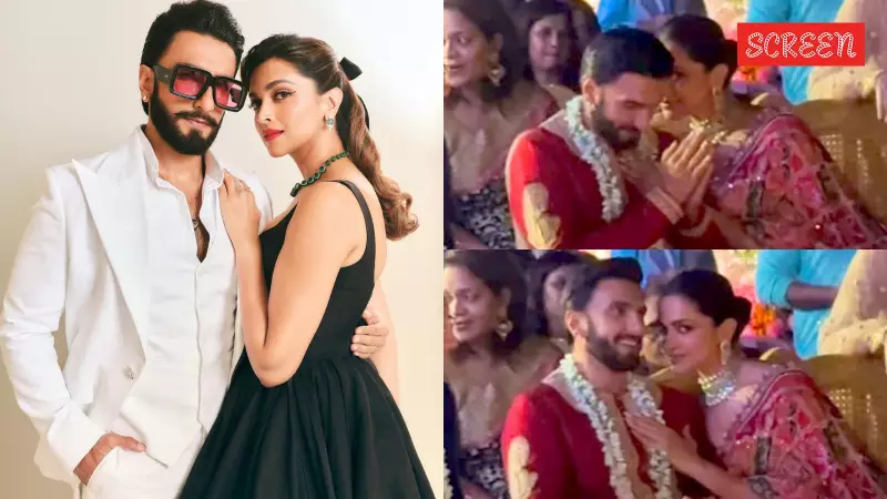 Ranveer Singh Walks Bride Down Aisle, Shares Intimate Moments with Deepika Padukone at Goa Wedding