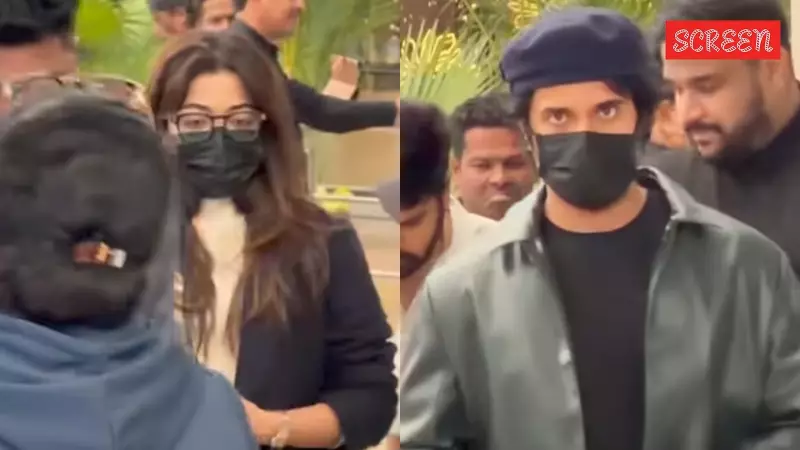 Rashmika Mandanna & Vijay Deverakonda Return From Italy, Fuel Wedding Rumours