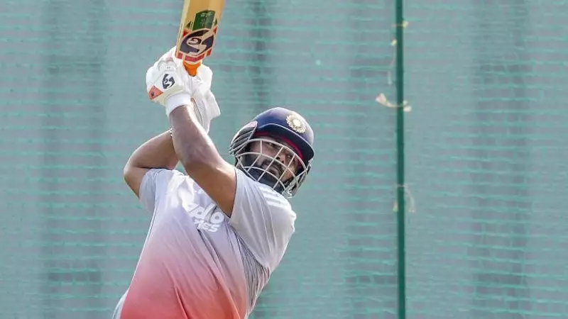 Rishabh Pant Injured in Nets Ahead of ODI Series Against New Zealand