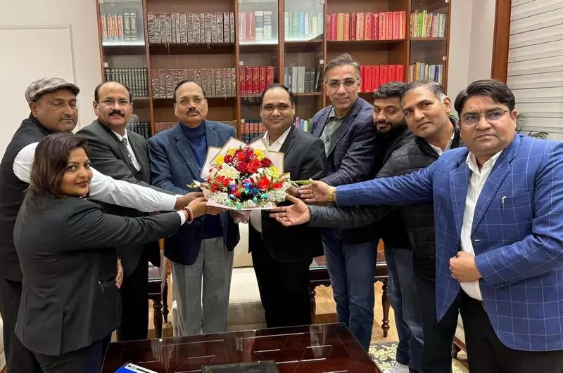 Rohtak Bar Delegation Meets CJI, Extends Invitation for Historic Visit