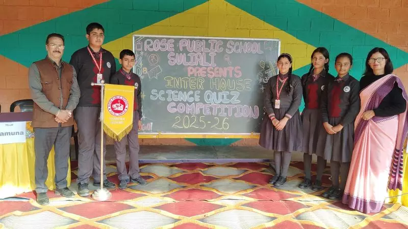 Rose Public School Hosts Thrilling Inter-House Science Quiz Competition