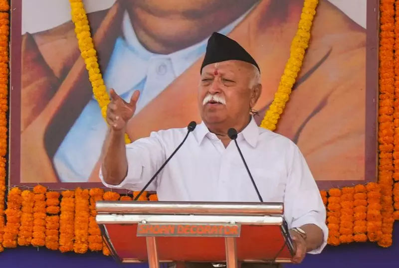 RSS Chief Mohan Bhagwat Urges Hindus to Lead India as Vishwa Guru for Global Welfare