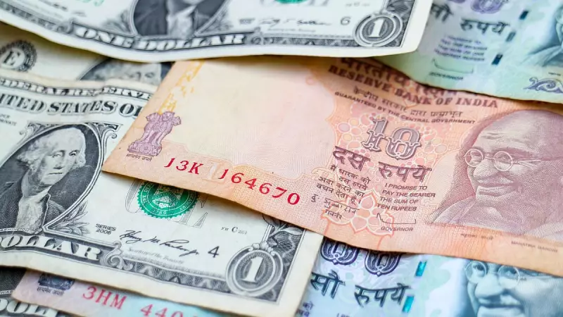Rupee Slips Past 90/USD, Settles at 90.20; Sensex Soars 573 Points