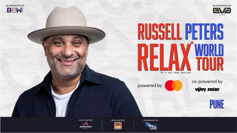 Russell Peters' Relax World Tour Hits Pune March 18: Venue, Ticket Prices & Full India Schedule