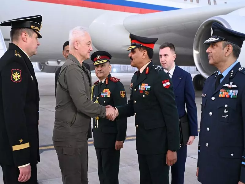 Russian Defence Minister Andrei Belousov Meets Indian MoS Sanjay Seth in Delhi