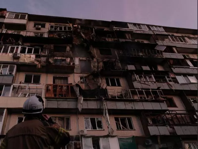 Russian Missile Strike on Kyiv Kills 4, Injures Dozens: Zelenskyy