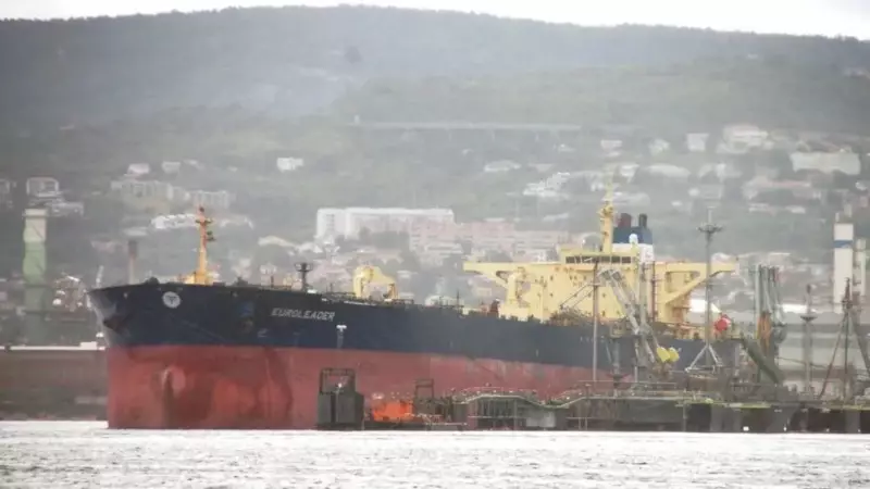 Russian Shadow Fleet Tanker Damaged in Drone Attack Near Crimea