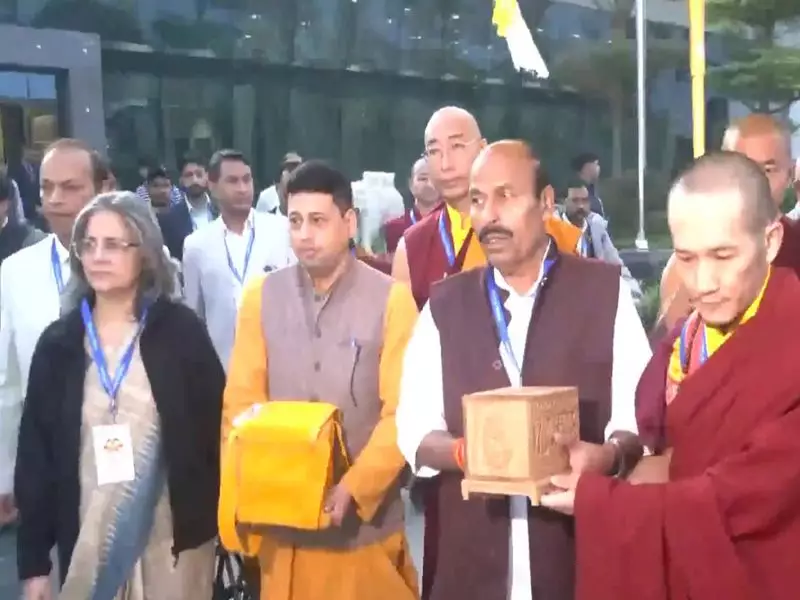 Sacred Buddha Relics Begin Historic Journey to Bhutan