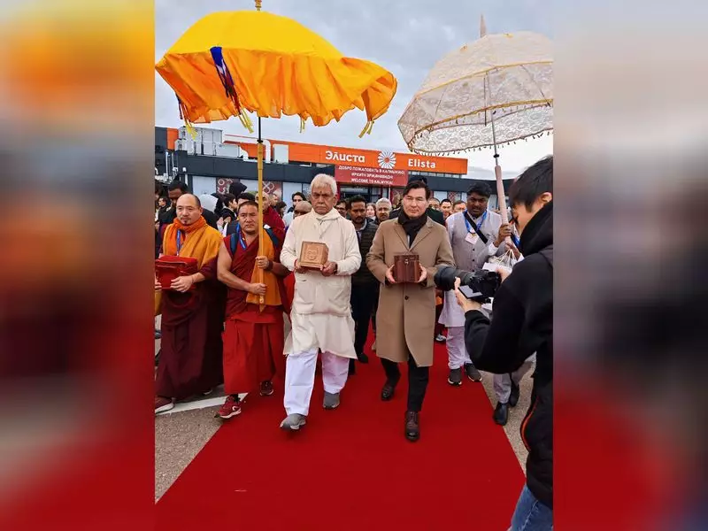 Sacred Buddha Relics Draw Nearly 1 Lakh Devotees in Russia's Buddhist Heartland Kalmykia