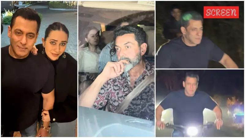 Salman Khan's 60th Birthday Bash: Star-Studded Night, Post-Party Cycling & Bobby Deol's Emotional Outing