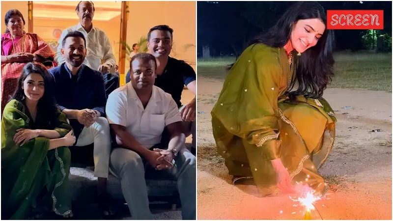 Samantha Ruth Prabhu Celebrates Diwali with Rumoured Beau Raj Nidimoru | Expresses Heartfelt Gratitude