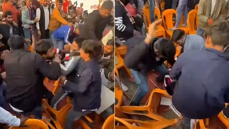 Samosa Shortage Sparks Chaos at PM Modi's UP Event, Video Goes Viral