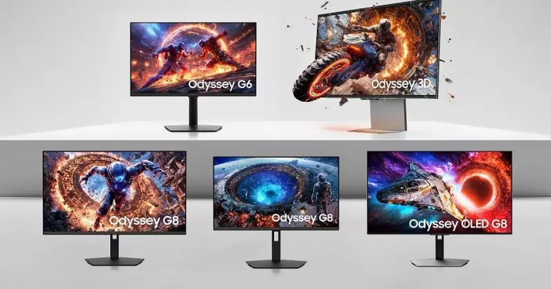 Samsung Unveils New Odyssey Gaming Monitors at CES 2026