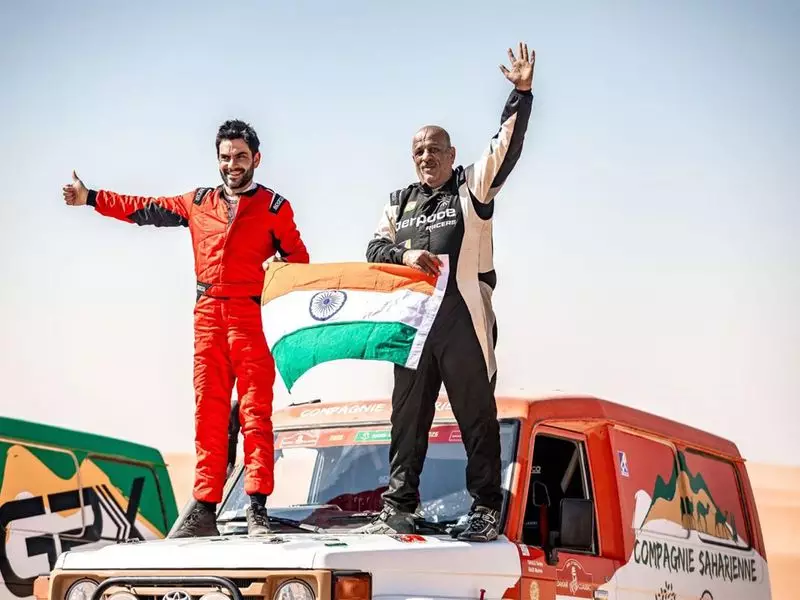 Sanjay Takale Returns as Lone Indian at Dakar Rally with Team Aerpace Racers