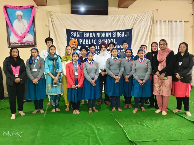 Sant Baba Nidhan Singh Ji School Marks Guru Tegh Bahadur's 350th Martyrdom