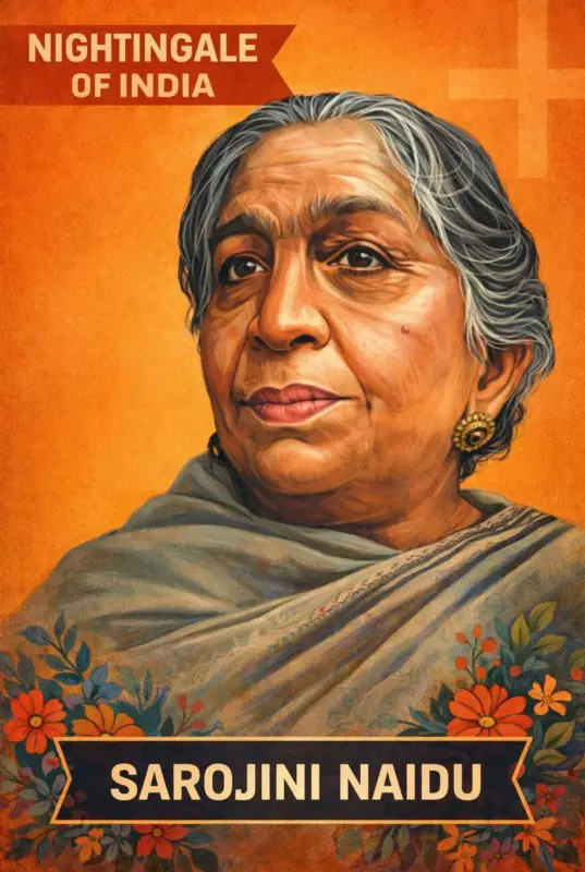 Sarojini Naidu: The Nightingale Who Sang India to Freedom
