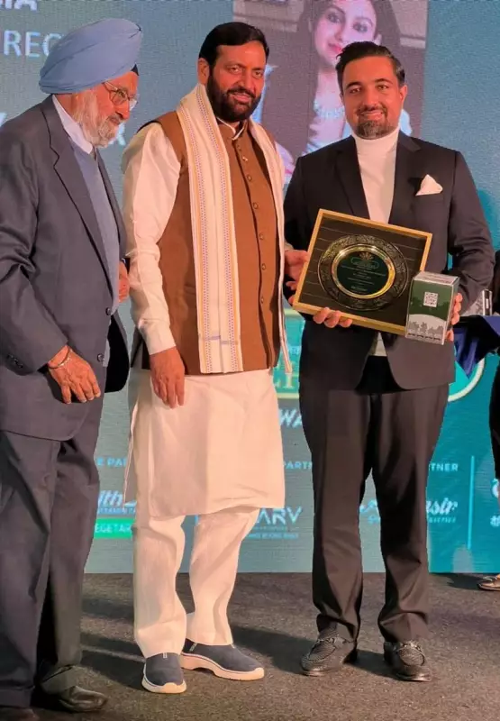 Satluj School Panchkula MD Honoured with Prestigious Education Award