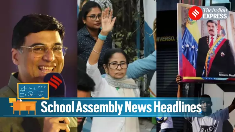 School Assembly Headlines Jan 12, 2026: Manipur Alert, MP Negligence, US Venezuela Warning