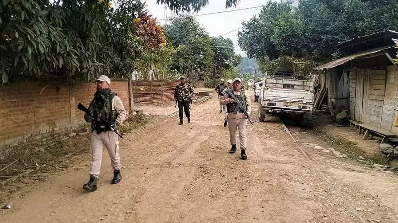 Security Enhanced in Manipur's Bishnupur After Unidentified Gunmen Open Fire