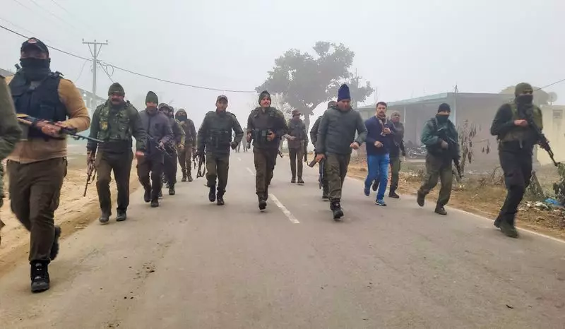 Security Forces Launch Major Search Operation in Jammu's Samba District