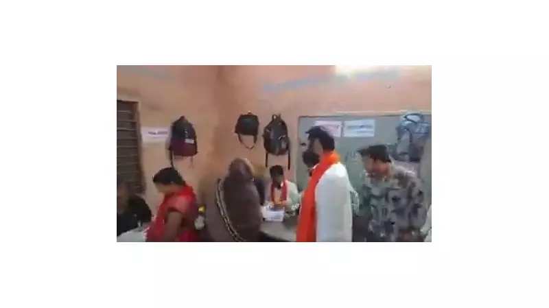 Shiv Sena MLA Caught on Video Entering Polling Booth in Hingoli; Probe Ordered