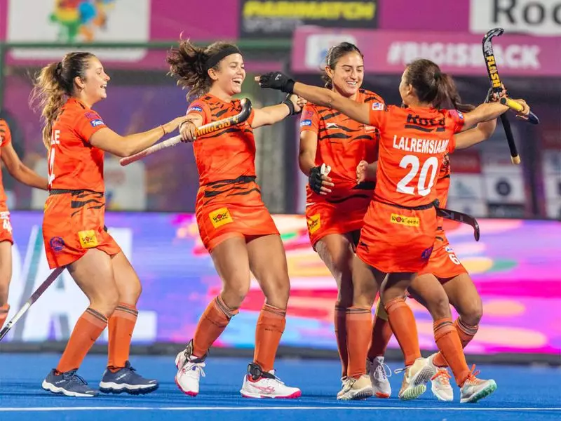 Shrachi Bengal Tigers Edge SG Pipers 4-3 in Nail-Biting Women's Hockey India League Final