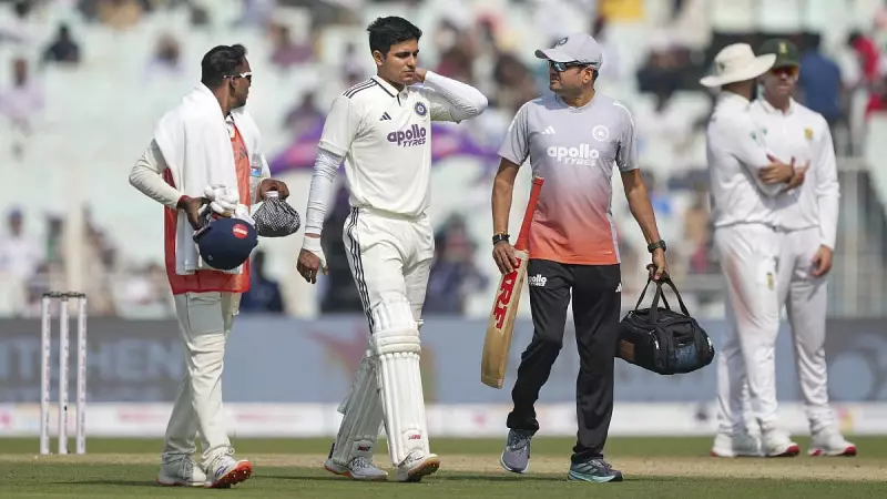 Shubman Gill Injury: Captain Retires Hurt with Neck Spasm in IND vs SA Test