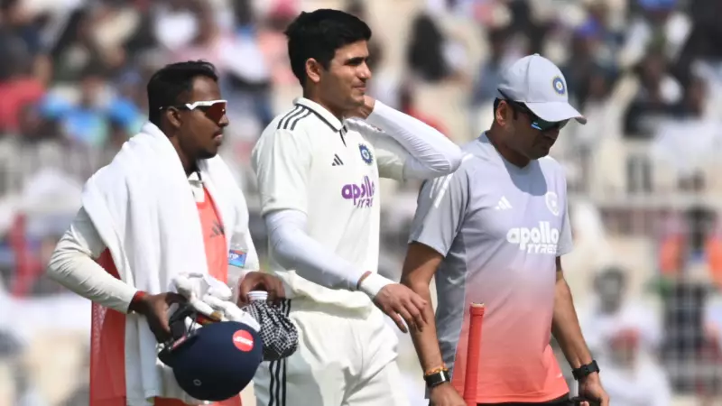 Shubman Gill Ruled Out of Kolkata Test vs SA with Neck Injury