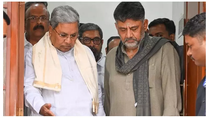 Siddaramaiah and DK Shivakumar Unite After Breakfast Meeting