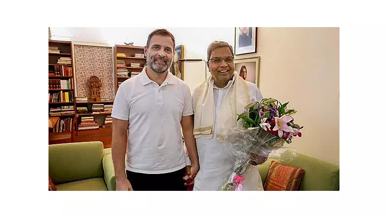 Siddaramaiah Meets Rahul Gandhi in Delhi, Karnataka Politics Not Discussed