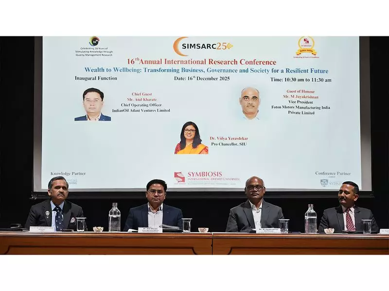 SIMS Pune Hosts 16th International Research Conference on Wealth to Wellbeing