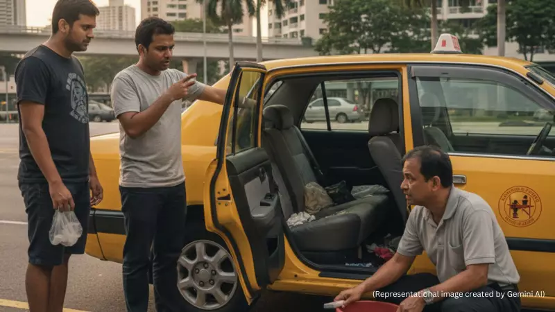Singapore Cab Driver's Viral Post: Indian Passengers Vomit, Offer S$10
