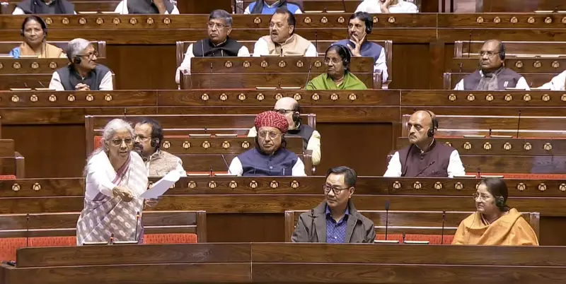 Sitharaman: Health & National Security Cess Targets Demerit Goods, Not Essentials