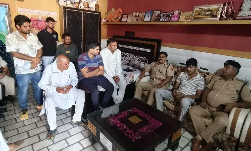Sonepat Police Extends Compassionate Hand to Families of Fallen Officers