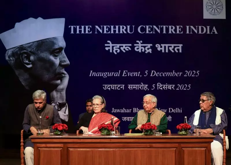 Sonia Gandhi Accuses BJP of Attempting to Erase Nehru's Legacy