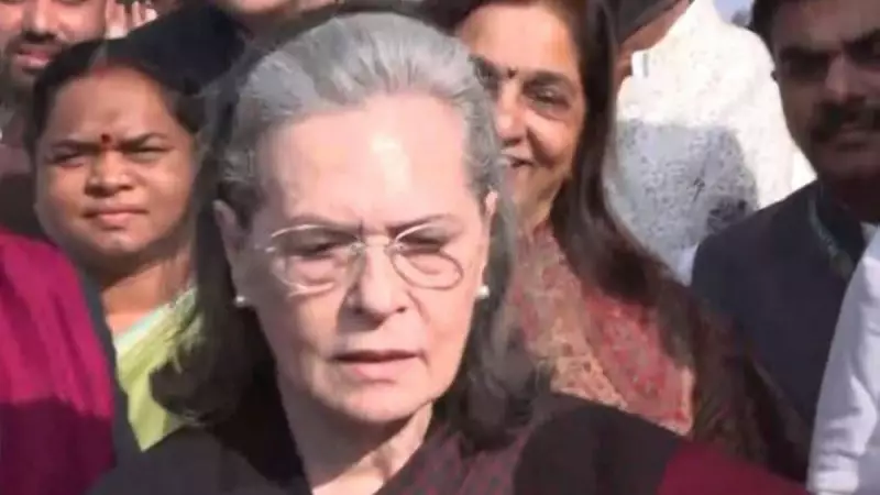 Sonia Gandhi Leads Protest, Says 'Old People Like Me' Struggle with Delhi Pollution