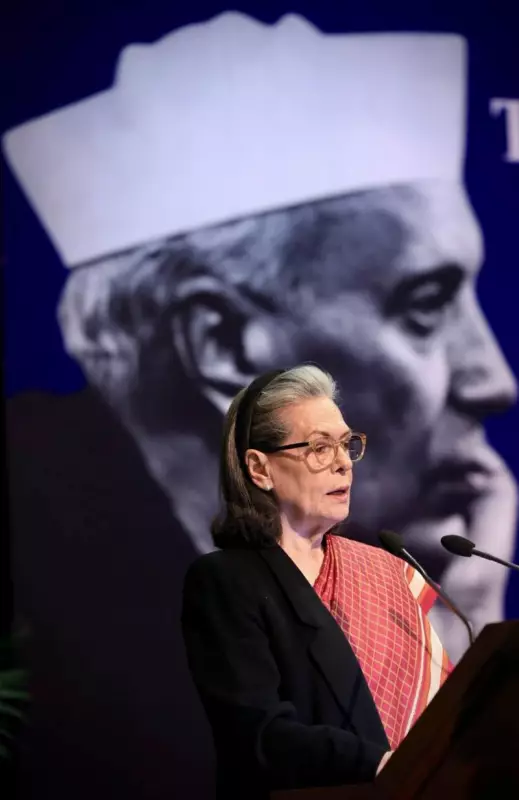 Sonia Gandhi Slams BJP's 'Systematic Attempt' to Defame Nehru's Legacy