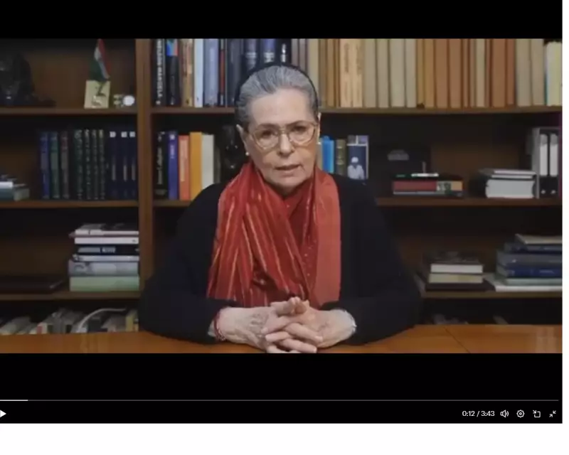 Sonia Gandhi Vows to Fight MGNREGA Overhaul, Congress Seeks Opposition Unity