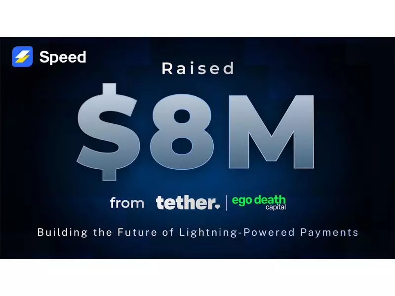 Speed Secures $8M from Tether & Ego Death Capital for India's Lightning Payments