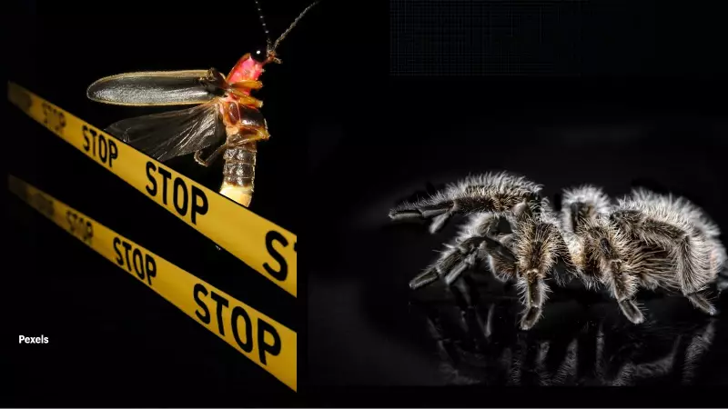 Spiders Use Glowing Fireflies as Living Bait to Trap More Prey, Study Reveals