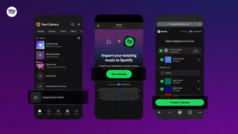 Spotify's New 'Import Your Music' Feature Simplifies Playlist Transfers