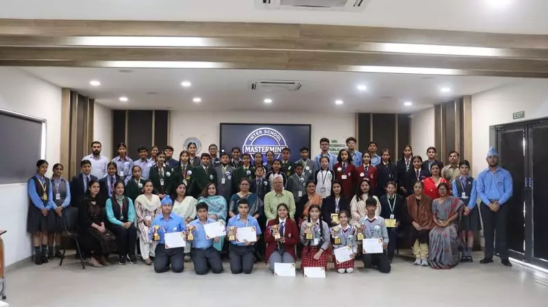 Sri Aurobindo Public School Baddi Hosts Thrilling Inter-School Quiz Competition