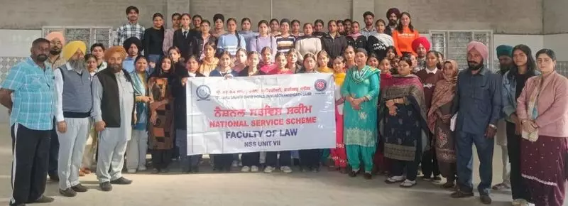 Sri Guru Granth Sahib World University Hosts Legal Awareness Camp on Drug Menace